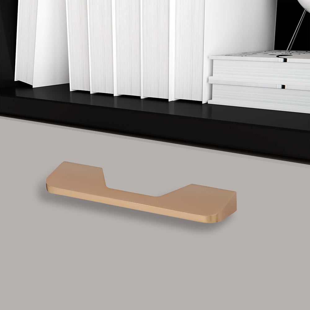 Aluminium Wardrobe Cabinet Handle 9011 | Satin Black, Dark Gold Glossy | 96mm, 160mm, 288mm, 450mm, 600mm, 900mm
