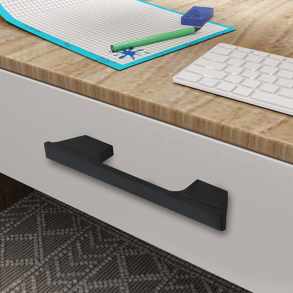 Aluminium Wardrobe Cabinet Handle 9001 Black Matt, Copper Glossy | 96mm, 160mm, 288mm, 450mm, 600mm, 900mm
