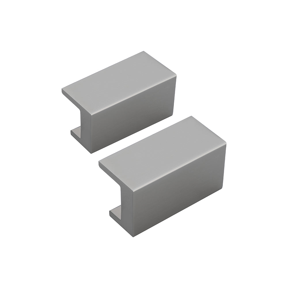 Fabulous Hardware aluminium cabinet knob code 406 — Black Matt, S.S. Matt, Gold Matt, Copper Matt finishes group shot, premium drawer pull