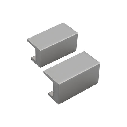 Fabulous Hardware aluminium cabinet knob code 406 — Black Matt, S.S. Matt, Gold Matt, Copper Matt finishes group shot, premium drawer pull