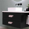 Fabulous Hardware aluminium cabinet knob code 422 — Black Matt, Copper Matt, Gold Matt, S.S. Matt finishes group shot, premium drawer pull