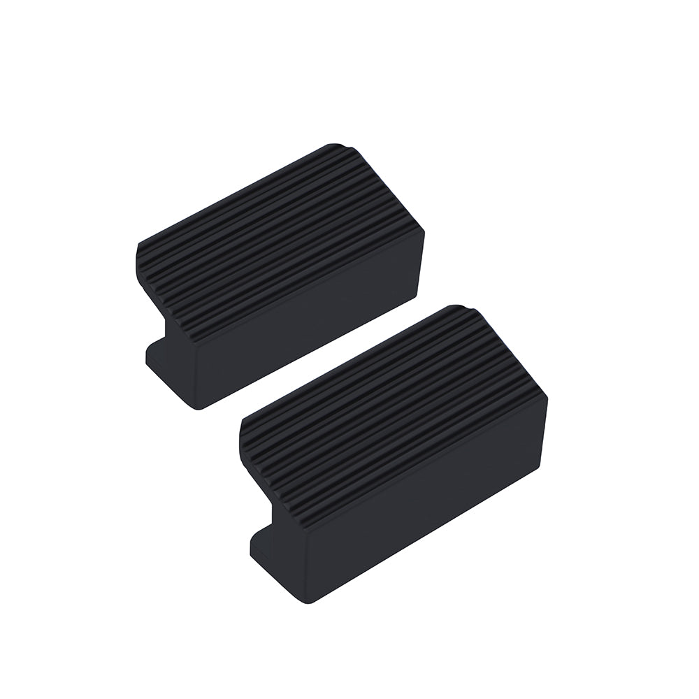 Cabinet knob 422 in Black Matt installed on modern drawer fronts — Fabulous Hardware designer hardware