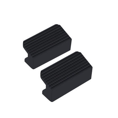 Cabinet knob 422 in Black Matt installed on modern drawer fronts — Fabulous Hardware designer hardware