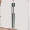 Aluminium Wardrobe Cabinet Handle 9046 | Satin Black + Spray Black, Gold Matt + Gold PVD, Pista + Gold PVD, Sartin Copper + R.G. PVD | 96mm, 160mm, 288mm, 450mm, 600mm, 900mm