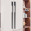 Aluminium Wardrobe Cabinet Handle 9019 | Satin Black, R.G. PVD | 96mm, 160mm, 288mm, 450mm, 600mm, 900mm