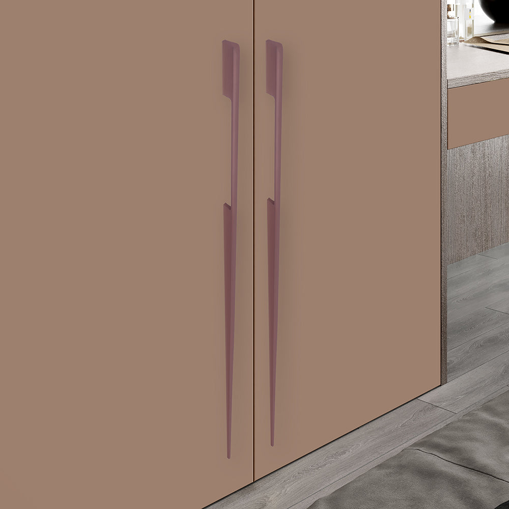 Aluminium Wardrobe Cabinet Handle 9047 | Satin Black, Dark Gold Glossy, Satin Copper | 96mm, 160mm, 288mm, 450mm, 600mm, 900mm