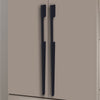 Aluminium Wardrobe Cabinet Handle 9046 | Satin Black + Spray Black, Gold Matt + Gold PVD, Pista + Gold PVD, Sartin Copper + R.G. PVD | 96mm, 160mm, 288mm, 450mm, 600mm, 900mm