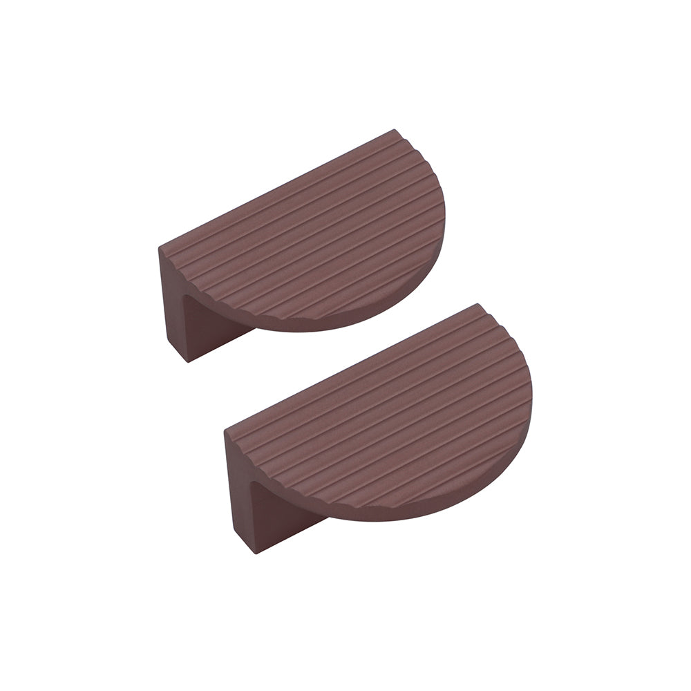 Aluminium Cabinet Knob Code 418 | Premium Aluminium Drawer Knob | Satin Black & Copper + more | 32mm | Pack of 2 | Fabulous Hardware