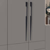 Aluminium Wardrobe Cabinet Handle 9047 | Satin Black, Dark Gold Glossy, Satin Copper | 96mm, 160mm, 288mm, 450mm, 600mm, 900mm