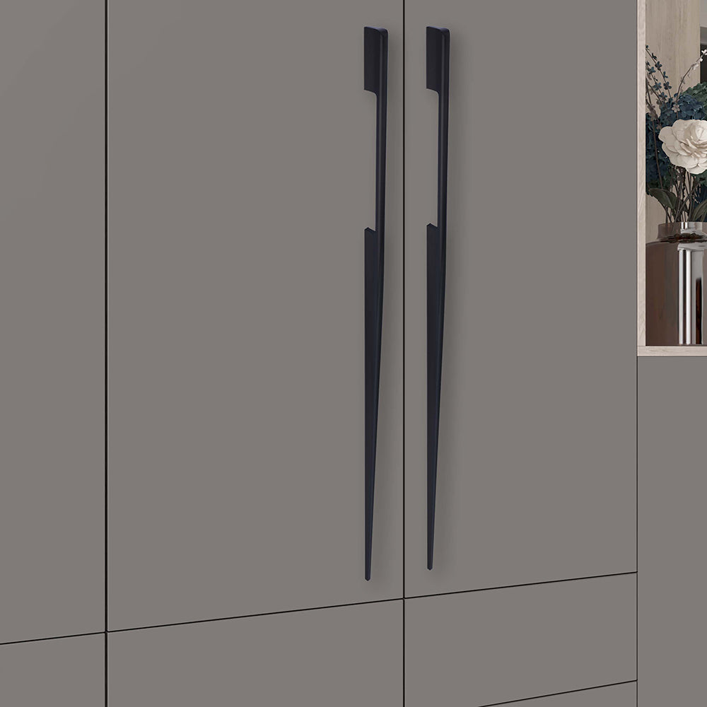 Aluminium Wardrobe Cabinet Handle 9047 | Satin Black, Dark Gold Glossy, Satin Copper | 96mm, 160mm, 288mm, 450mm, 600mm, 900mm