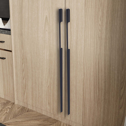 Aluminium Wardrobe Cabinet Handle 253 | Satin Black, Copper Glossy | 96mm, 160mm, 288mm, 450mm, 600mm, 900mm