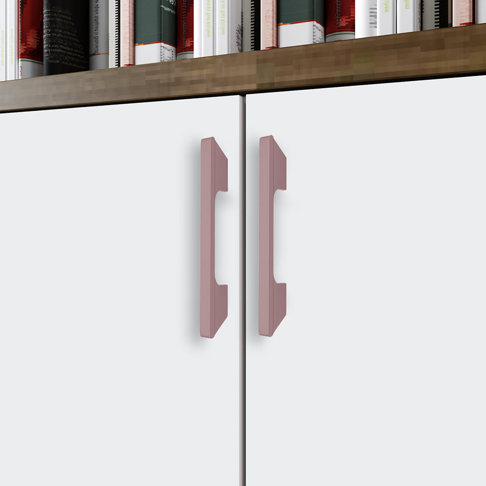 Aluminium Wardrobe Cabinet Handle 9001 Black Matt, Copper Glossy | 96mm, 160mm, 288mm, 450mm, 600mm, 900mm