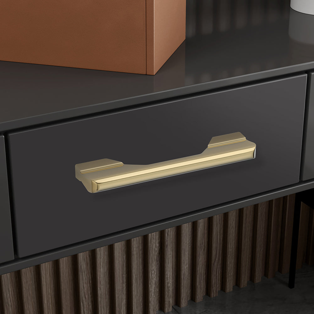 Aluminium Wardrobe Cabinet Handle 9036 | Satin Black, Satin S.S., Gold PVD | 96mm, 160mm, 288mm, 450mm, 600mm, 900mm