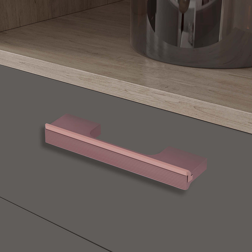 Aluminium Wardrobe Cabinet Handle 9046 | Satin Black + Spray Black, Gold Matt + Gold PVD, Pista + Gold PVD, Sartin Copper + R.G. PVD | 96mm, 160mm, 288mm, 450mm, 600mm, 900mm