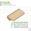 Aluminium Cabinet Knob Code 407 | Premium Aluminium Drawer Knob | Satin Black & Copper Matt + more | 32mm | Pack of 2 | Fabulous Hardware