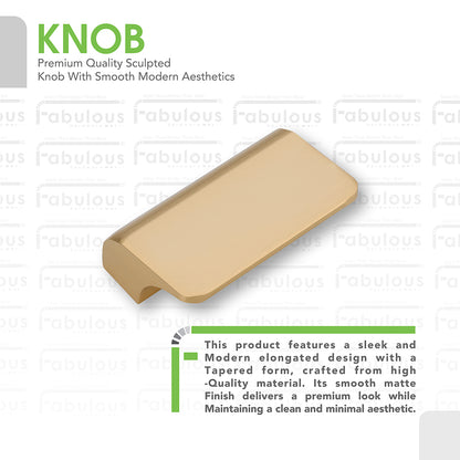 Aluminium Cabinet Knob Code 407 | Premium Aluminium Drawer Knob | Satin Black & Copper Matt + more | 32mm | Pack of 2 | Fabulous Hardware