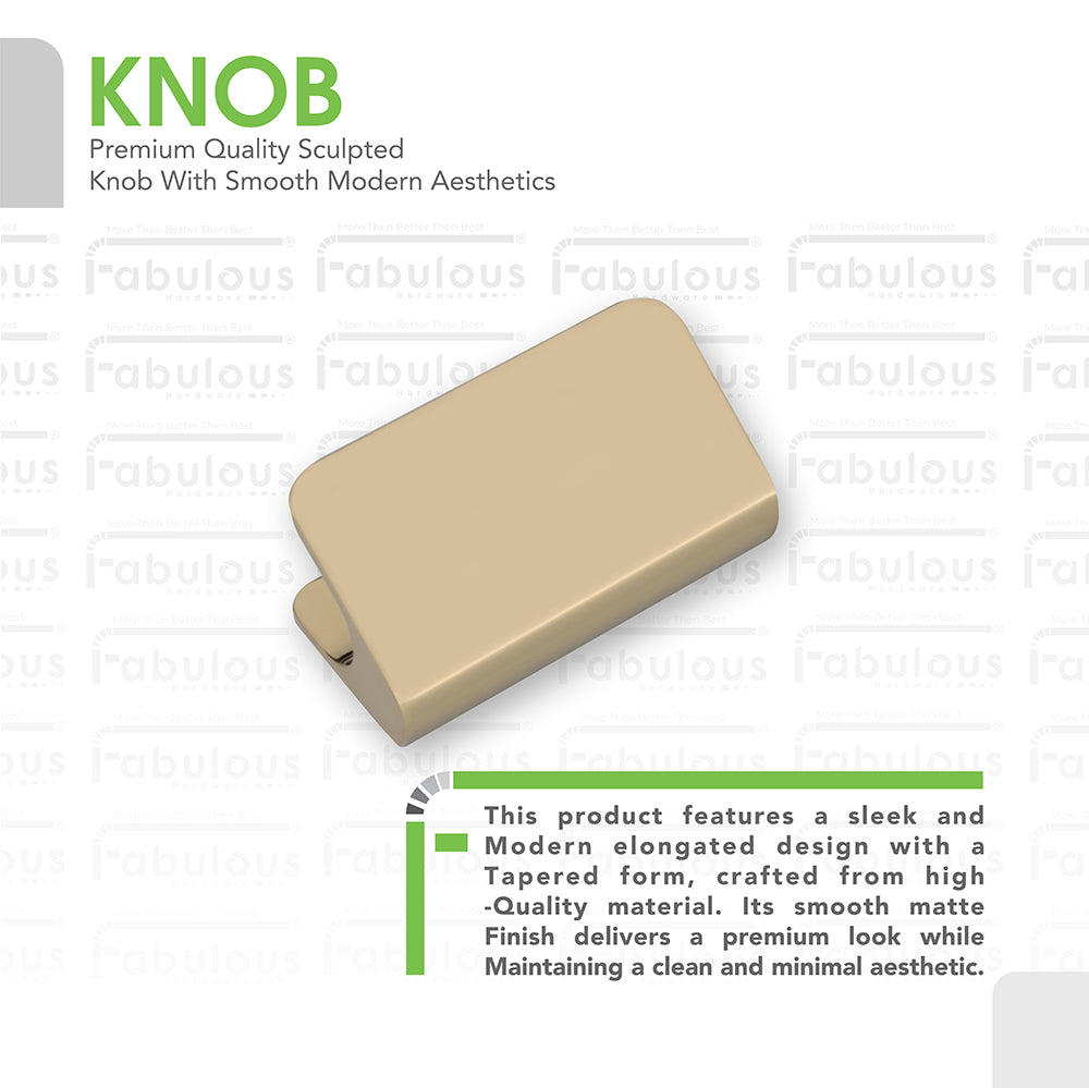 Aluminium Cabinet Knob Code 409 | Premium Aluminium Drawer Knob | Satin Black & Gold PVD + more | 32mm | Pack of 2 | Fabulous Hardware