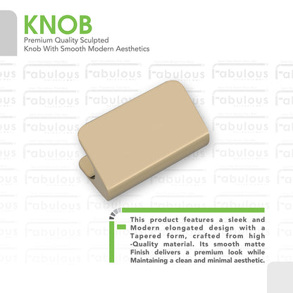 Aluminium Cabinet Knob Code 409 | Premium Aluminium Drawer Knob | Satin Black & Gold PVD + more | 32mm | Pack of 2 | Fabulous Hardware