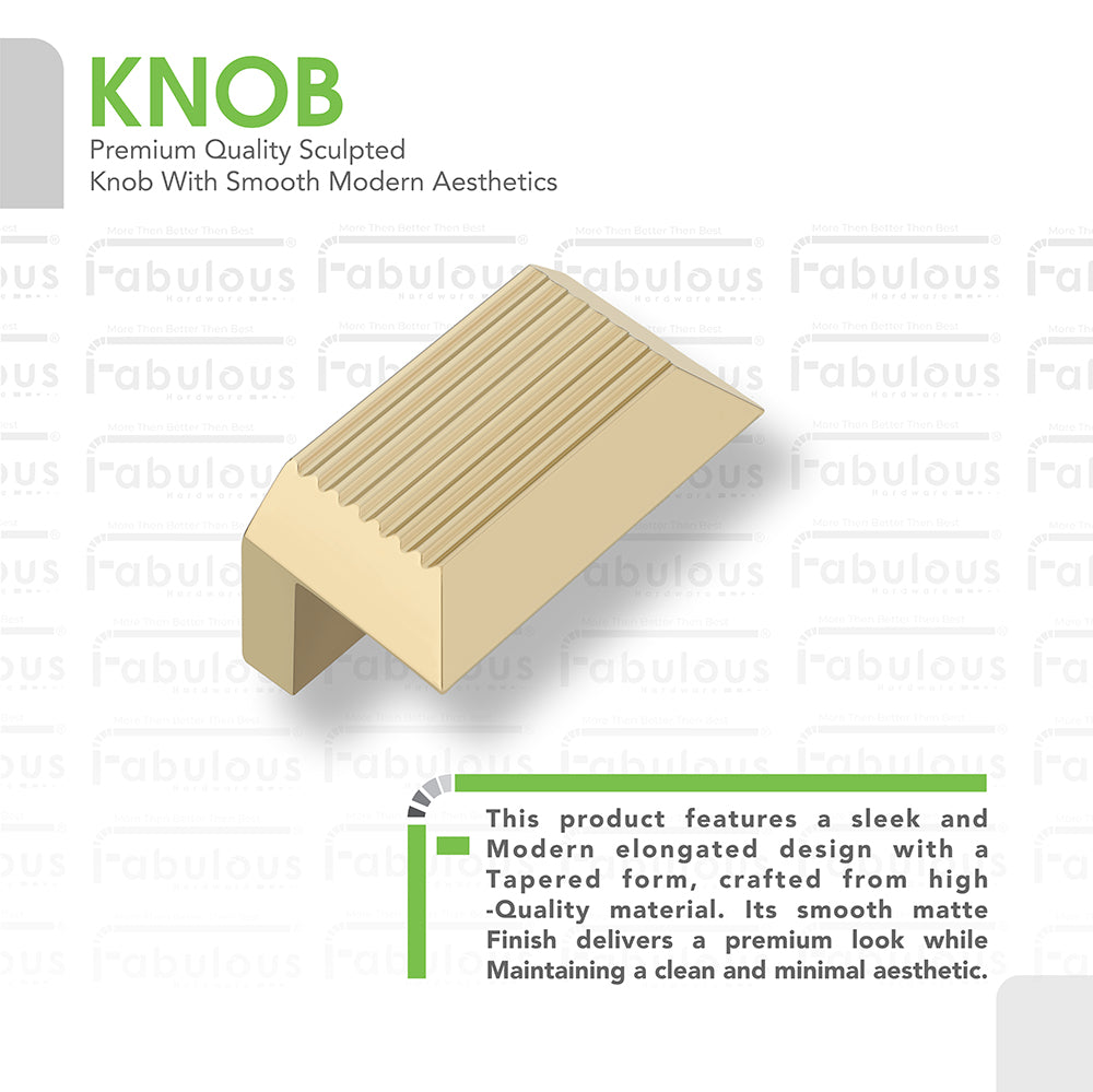 Aluminium Cabinet Knob Code 415 | Premium Aluminium Drawer Knob | Satin Black, Pista, Gold PVD & Copper Glossy | 32mm | Fabulous Hardware