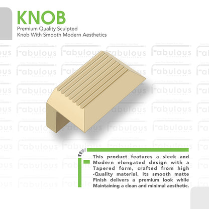 Aluminium Cabinet Knob Code 415 | Premium Aluminium Drawer Knob | Satin Black, Pista, Gold PVD & Copper Glossy | 32mm | Fabulous Hardware