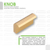 Aluminium Cabinet Knob Code 410 | Premium Aluminium Drawer Knob | Satin Black, Dark Gold, Copper