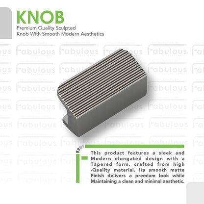 Aluminium Cabinet Knob Code 422 | Premium Aluminium Drawer Knob | Black Matt & Copper Matt + more | 32mm | Pack of 2 | Fabulous Hardware