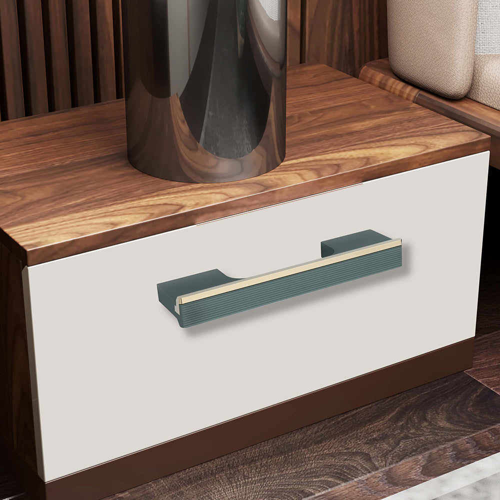 Aluminium Wardrobe Cabinet Handle 9046 | Satin Black + Spray Black, Gold Matt + Gold PVD, Pista + Gold PVD, Sartin Copper + R.G. PVD | 96mm, 160mm, 288mm, 450mm, 600mm, 900mm