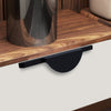 Aluminium Wardrobe Cabinet Handle 9014 | Satin Black, Gold PVD | 64mm, 200mm, 900mm