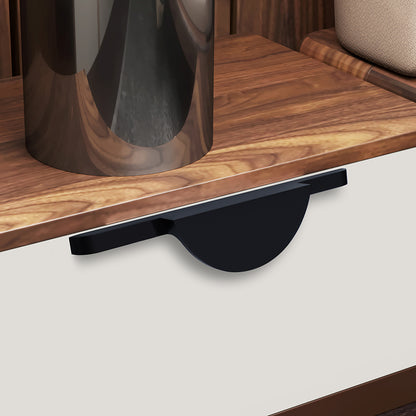 Aluminium Wardrobe Cabinet Handle 9014 | Satin Black, Gold PVD | 64mm, 200mm, 900mm