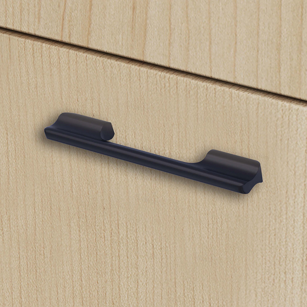 Aluminium Wardrobe Cabinet Handle 253 | Satin Black, Copper Glossy | 96mm, 160mm, 288mm, 450mm, 600mm, 900mm