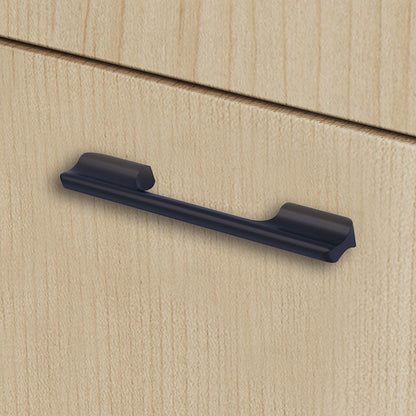 Aluminium Wardrobe Cabinet Handle 253 | Satin Black, Copper Glossy | 96mm, 160mm, 288mm, 450mm, 600mm, 900mm
