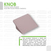 Aluminium Cabinet Knob Code 402 | Premium Aluminium Drawer Knob | Satin Black, Copper, Gold PVD + more | 32mm | Pack of 2 | Fabulous Hardware