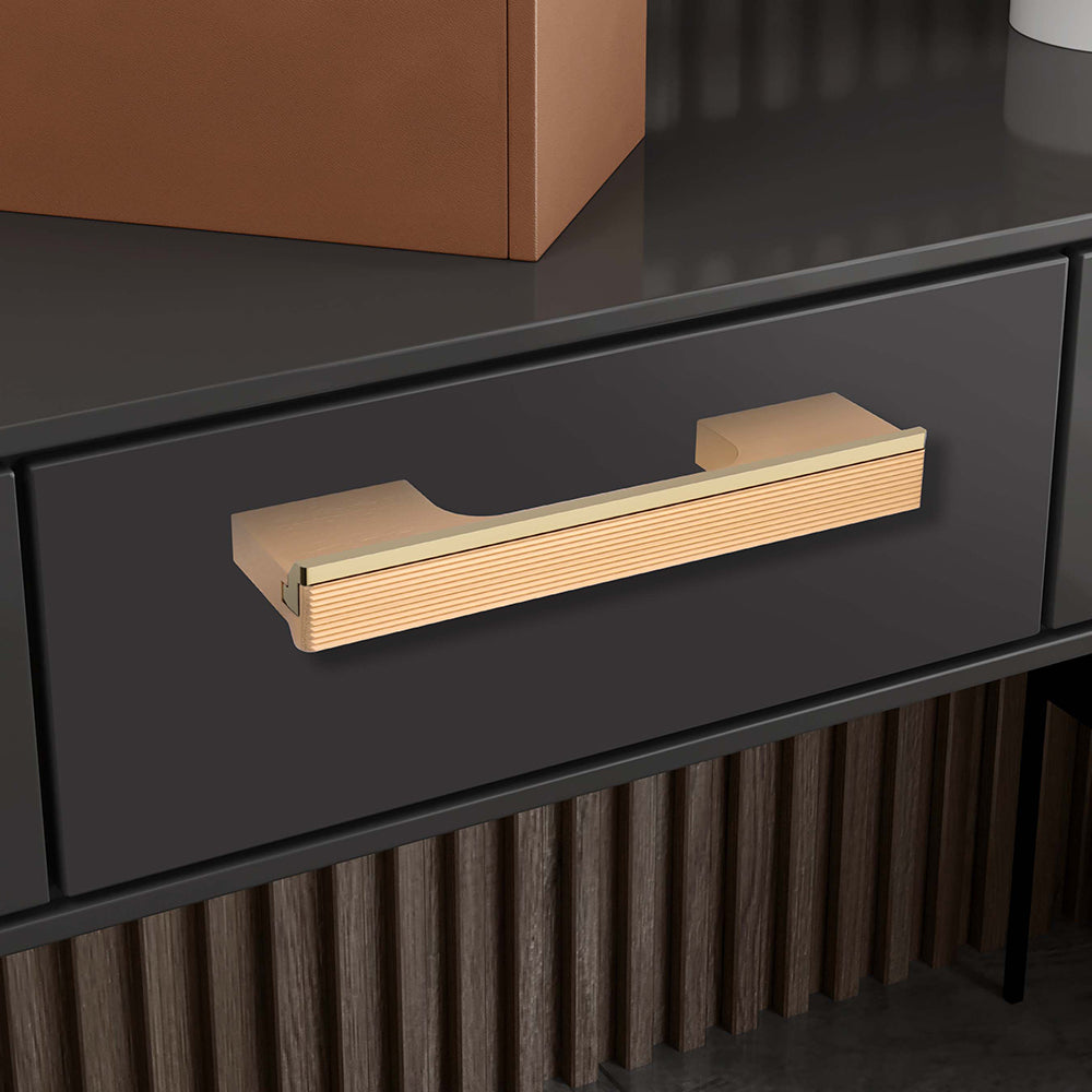 Aluminium Wardrobe Cabinet Handle 9046 | Satin Black + Spray Black, Gold Matt + Gold PVD, Pista + Gold PVD, Sartin Copper + R.G. PVD | 96mm, 160mm, 288mm, 450mm, 600mm, 900mm
