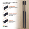 Aluminium Wardrobe Cabinet Handle 253 | Satin Black, Copper Glossy | 96mm, 160mm, 288mm, 450mm, 600mm, 900mm