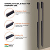 Aluminium Wardrobe Cabinet Handle 252 | Satin Black + Copper Glossy, Copper Glossy + China Black | 160mm, 288mm, 500mm, 700mm, 900mm