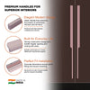 Aluminium Wardrobe Cabinet Handle 9012 | Satin Black, Gold PVD, Copper Glossy | 32mm, 200mm, 450mm, 900mm