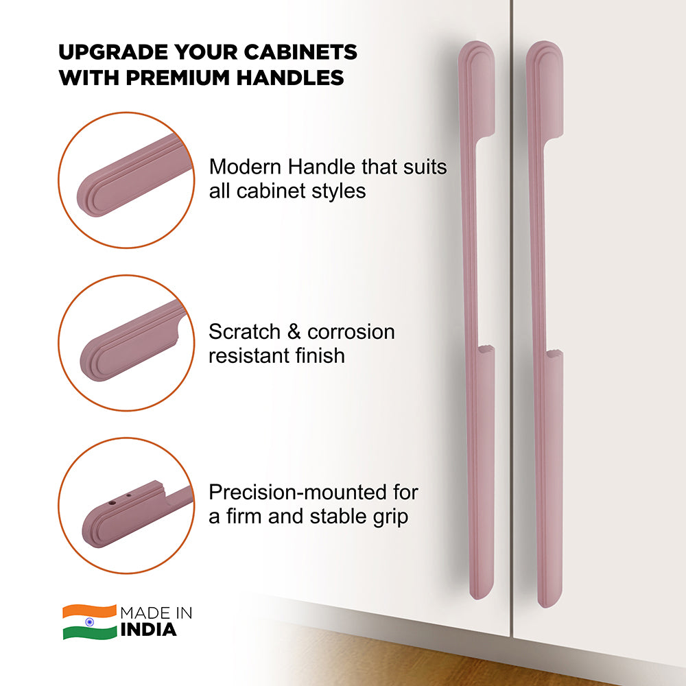 Aluminium Wardrobe Cabinet Handle 9053 | Satin Black, Satin Copper, Dark Gold Glossy | 96mm, 160mm, 288mm, 450mm, 600mm, 900mm