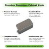 Aluminium Cabinet Knob Code 422 | Premium Aluminium Drawer Knob | Black Matt & Copper Matt + more | 32mm | Pack of 2 | Fabulous Hardware