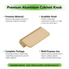 Aluminium Cabinet Knob Code 407 | Premium Aluminium Drawer Knob | Satin Black & Copper Matt + more | 32mm | Pack of 2 | Fabulous Hardware