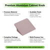 Aluminium Cabinet Knob Code 402 | Premium Aluminium Drawer Knob | Satin Black, Copper, Gold PVD + more | 32mm | Pack of 2 | Fabulous Hardware