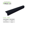 Aluminium Wardrobe Cabinet Handle 9025 | Satin Black | 200mm, 900mm