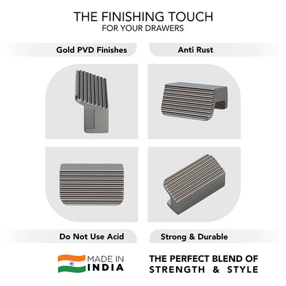 Aluminium Cabinet Knob Code 422 | Premium Aluminium Drawer Knob | Black Matt & Copper Matt + more | 32mm | Pack of 2 | Fabulous Hardware