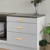 Aluminium Cabinet Knob Code 410 | Premium Aluminium Drawer Knob | Satin Black, Dark Gold, Copper