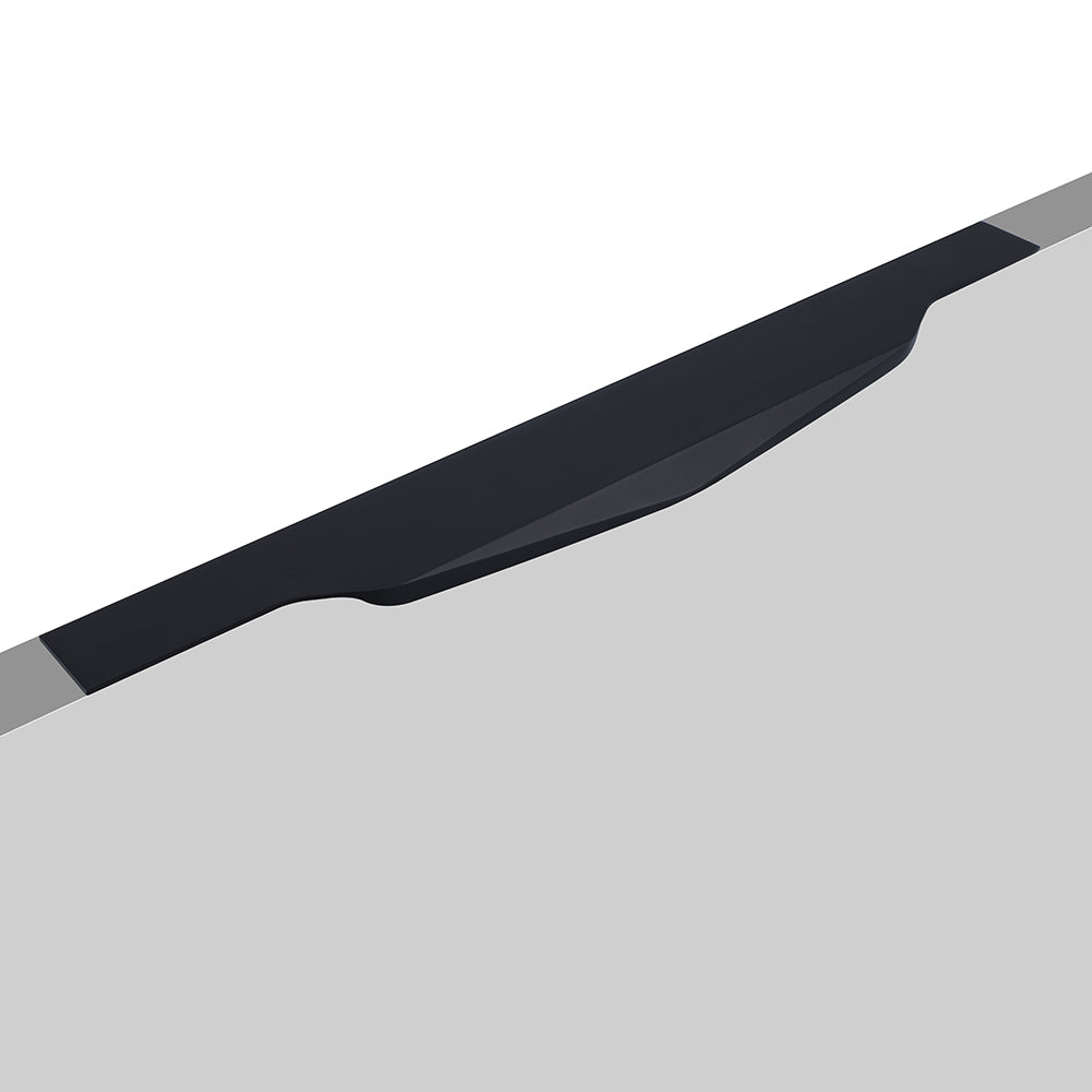 Fabulous Hardware Edge Profile Handle 031 BS — close-up of sculpted profile in Gold Glossy aluminium 6063